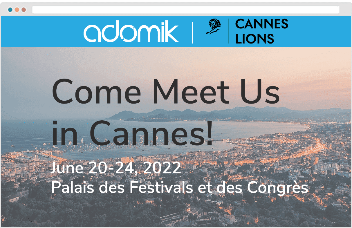 adomik at Cannes Lions 2022